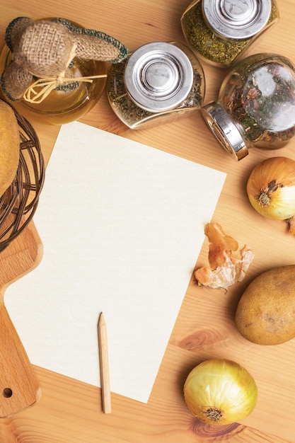 Korespondencja i notatki kulinarne